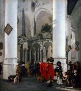 Emanuel de Witte View of the Tomb of William the Silent in the New Church in Delft